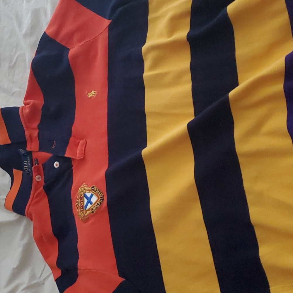 Polo striped rugby